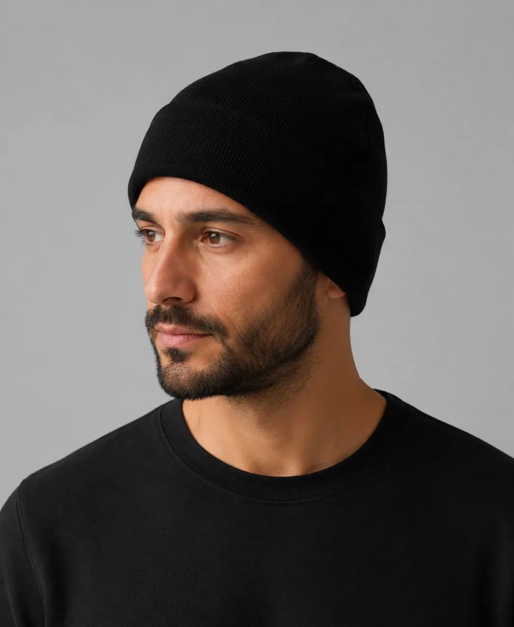 Strick-Beanie
