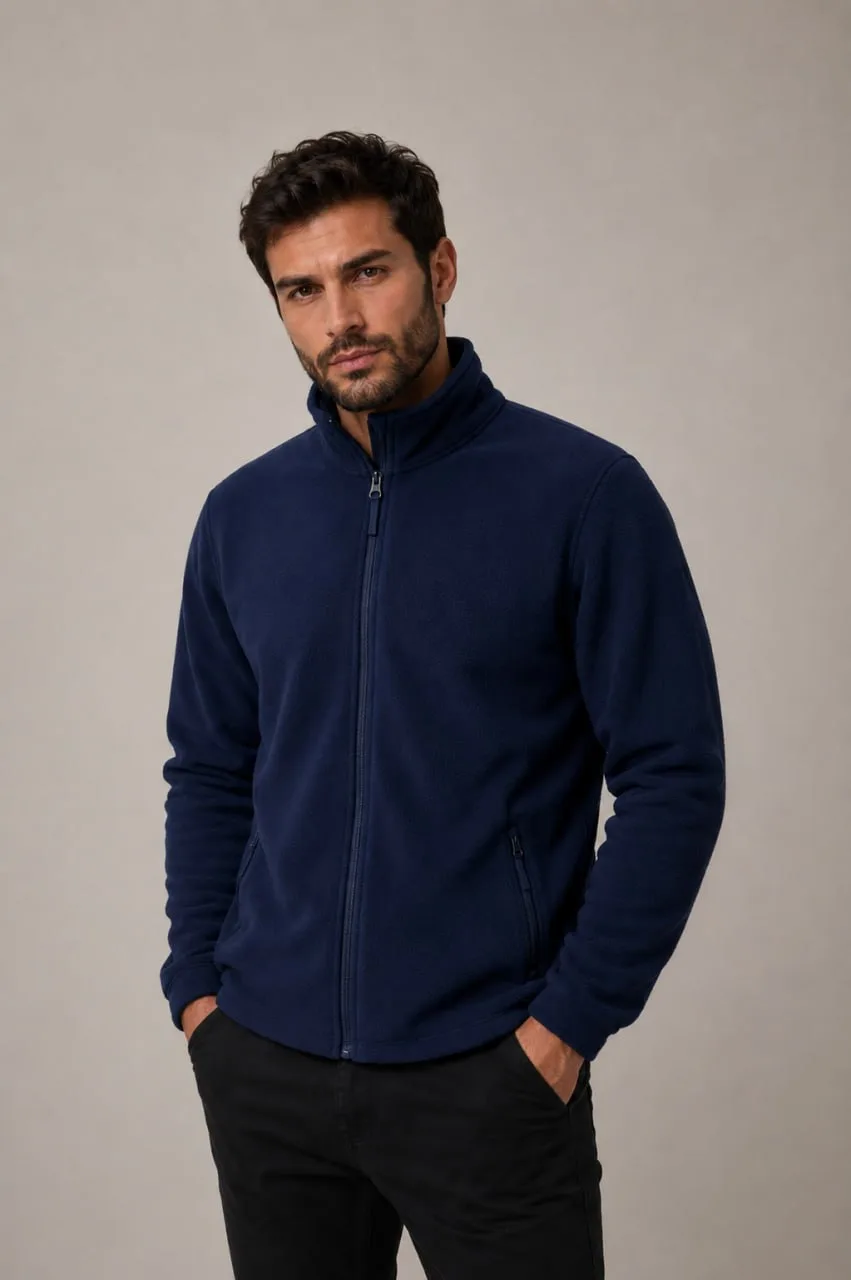 Fleece Jacke Rückseite